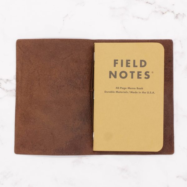 Pocket-Size Leather Traveler Notebook Cover – Fits 3.5" x 5.5" Midori-Style Inserts - Image 13