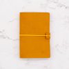 Pocket-Size Leather Traveler Notebook Cover – Fits 3.5" x 5.5" Midori-Style Inserts