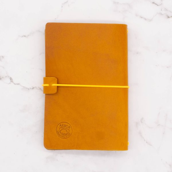 Pocket-Size Leather Traveler Notebook Cover – Fits 3.5" x 5.5" Midori-Style Inserts - Image 4
