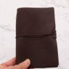 Pocket-Size Leather Traveler Notebook Cover – Fits 3.5" x 5.5" Midori-Style Inserts - Image 14