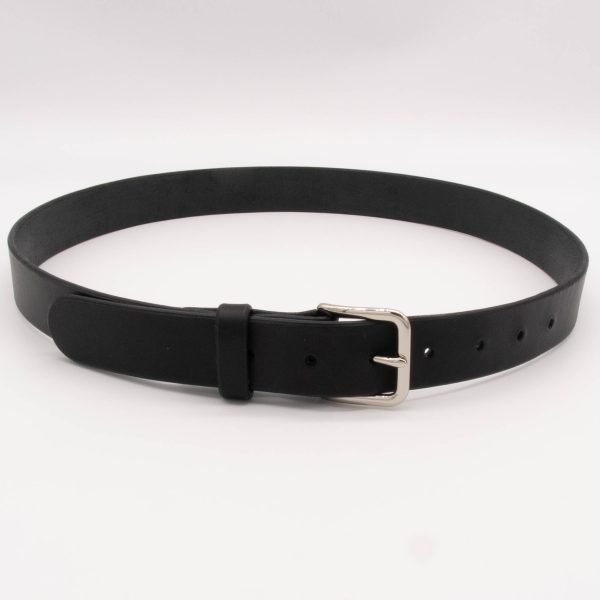 Classic Leather Belt - Black