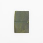 Pocket-Size Leather Traveler Notebook Cover (Include 3 Notebooks) – Fits 3.5" x 5.5" Midori-Style Refills