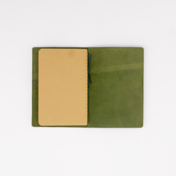 Pocket-Size Leather Traveler Notebook Cover – Fits 3.5" x 5.5" Midori-Style Inserts - Image 24