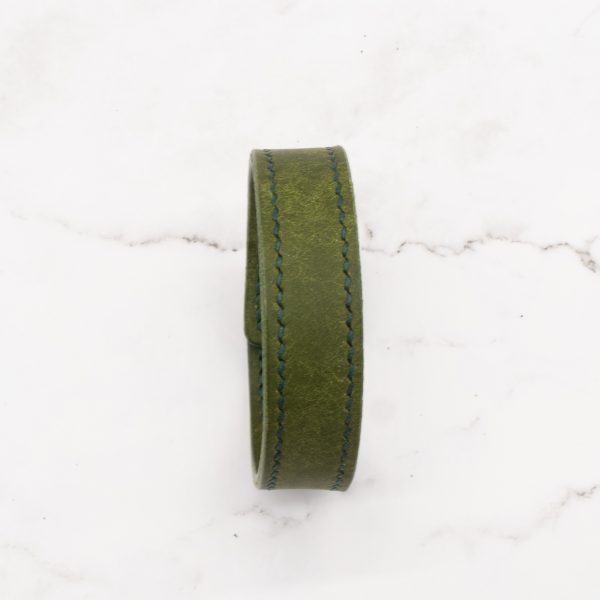Leather Bracelet with Snap - Image 5