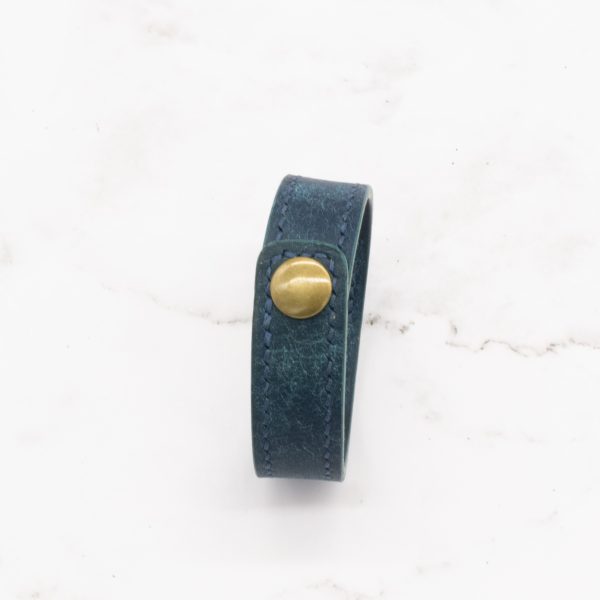 Leather Bracelet with Snap - Image 7