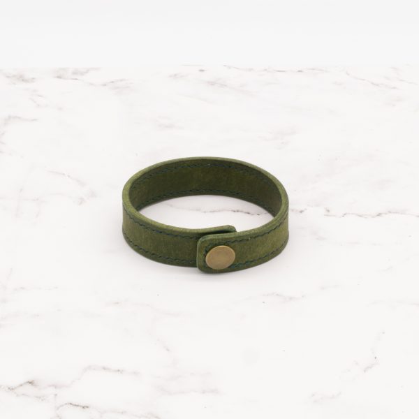 Leather Bracelet with Snap - Image 9