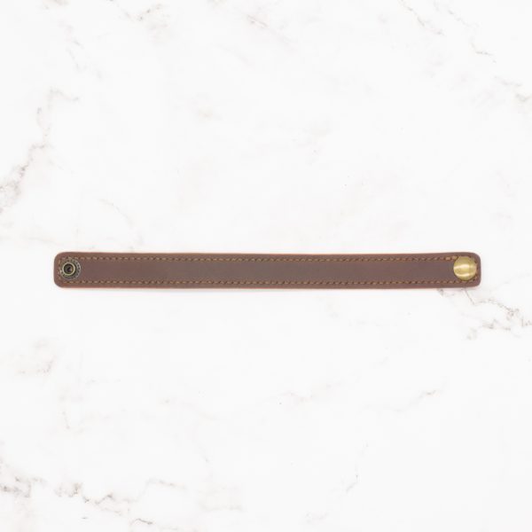Leather Bracelet with Snap - Image 11