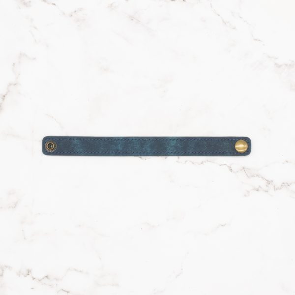 Leather Bracelet with Snap - Image 12
