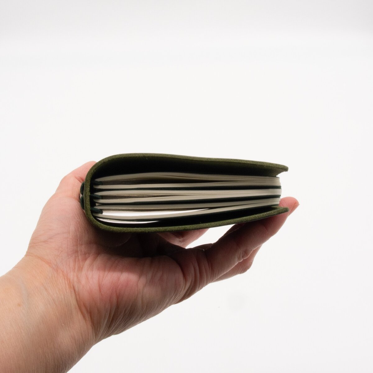 Pocket-Size Leather Traveler Notebook Cover (Include 3 Notebooks) – Fits 3.5" x 5.5" Midori-Style Refills 16 Pocket-Size Leather Traveler Notebook Cover (Include 3 Notebooks) – Fits 3.5" x 5.5" Midori-Style Refills - Image 16