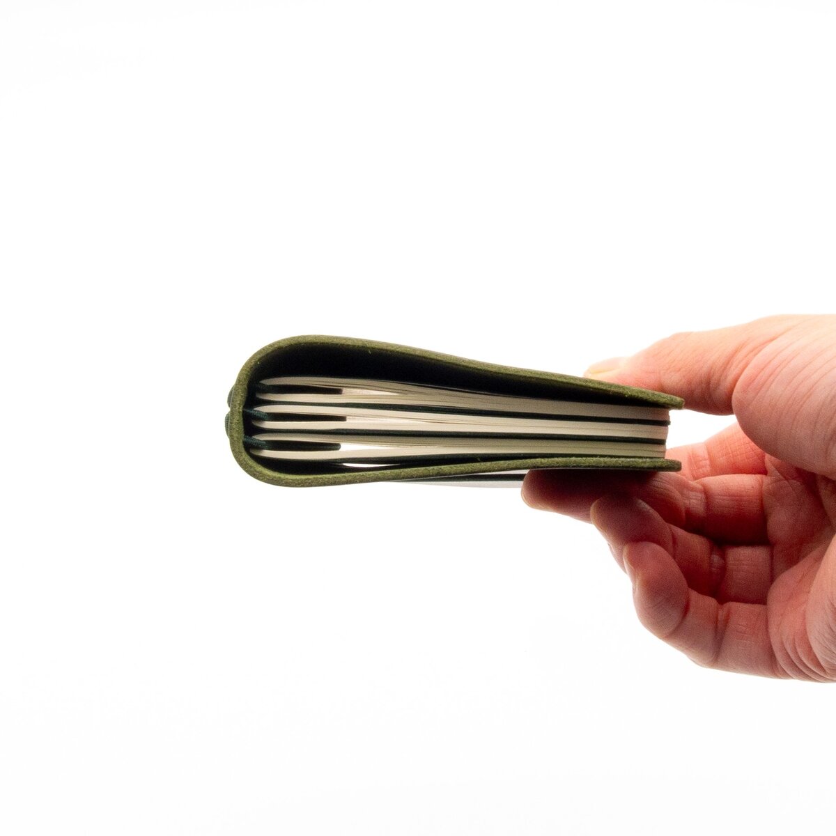 Pocket-Size Leather Traveler Notebook Cover (Include 3 Notebooks) – Fits 3.5" x 5.5" Midori-Style Refills 15 Pocket-Size Leather Traveler Notebook Cover (Include 3 Notebooks) – Fits 3.5" x 5.5" Midori-Style Refills - Image 15