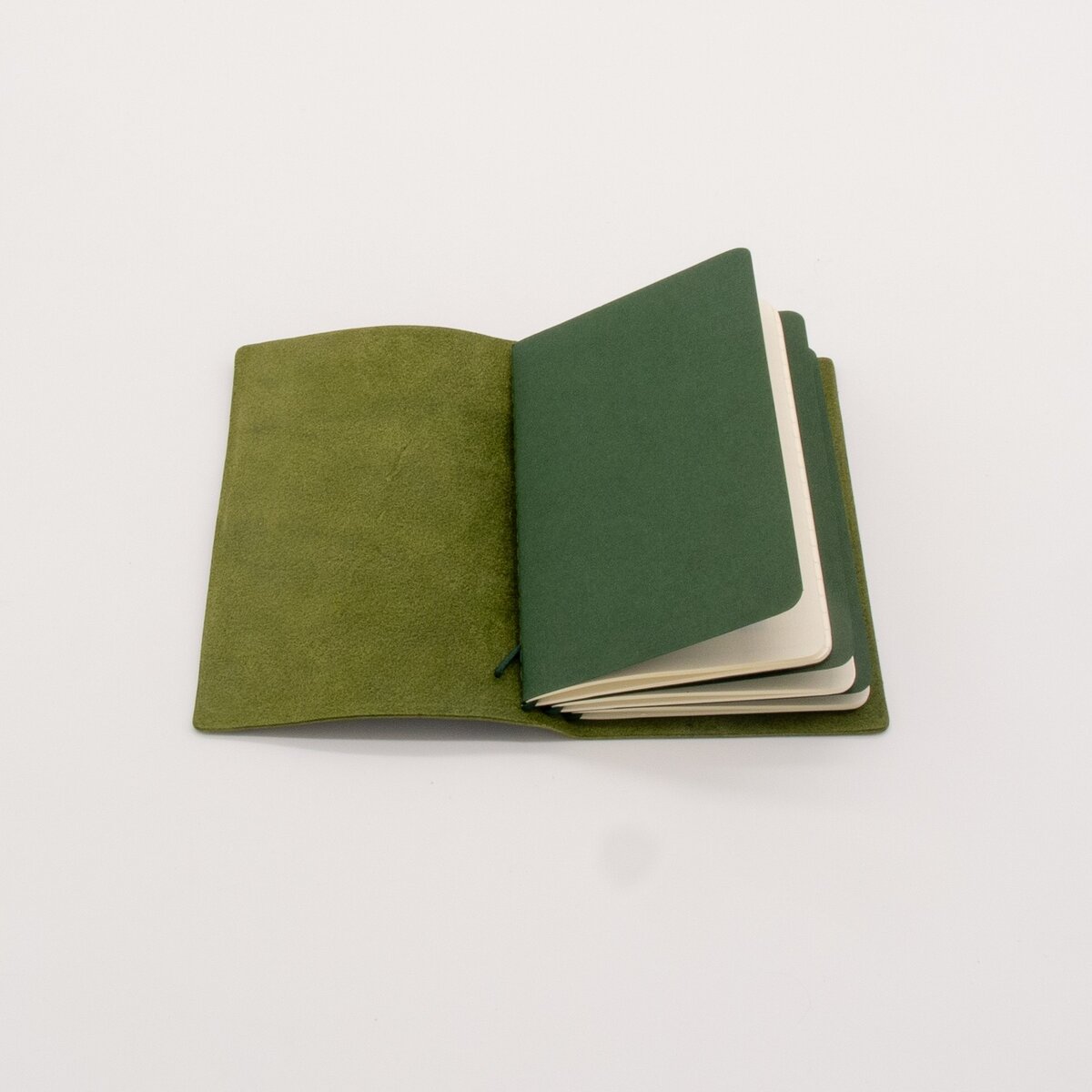 Pocket-Size Leather Traveler Notebook Cover (Include 3 Notebooks) – Fits 3.5" x 5.5" Midori-Style Refills 14 Pocket-Size Leather Traveler Notebook Cover (Include 3 Notebooks) – Fits 3.5" x 5.5" Midori-Style Refills - Image 14