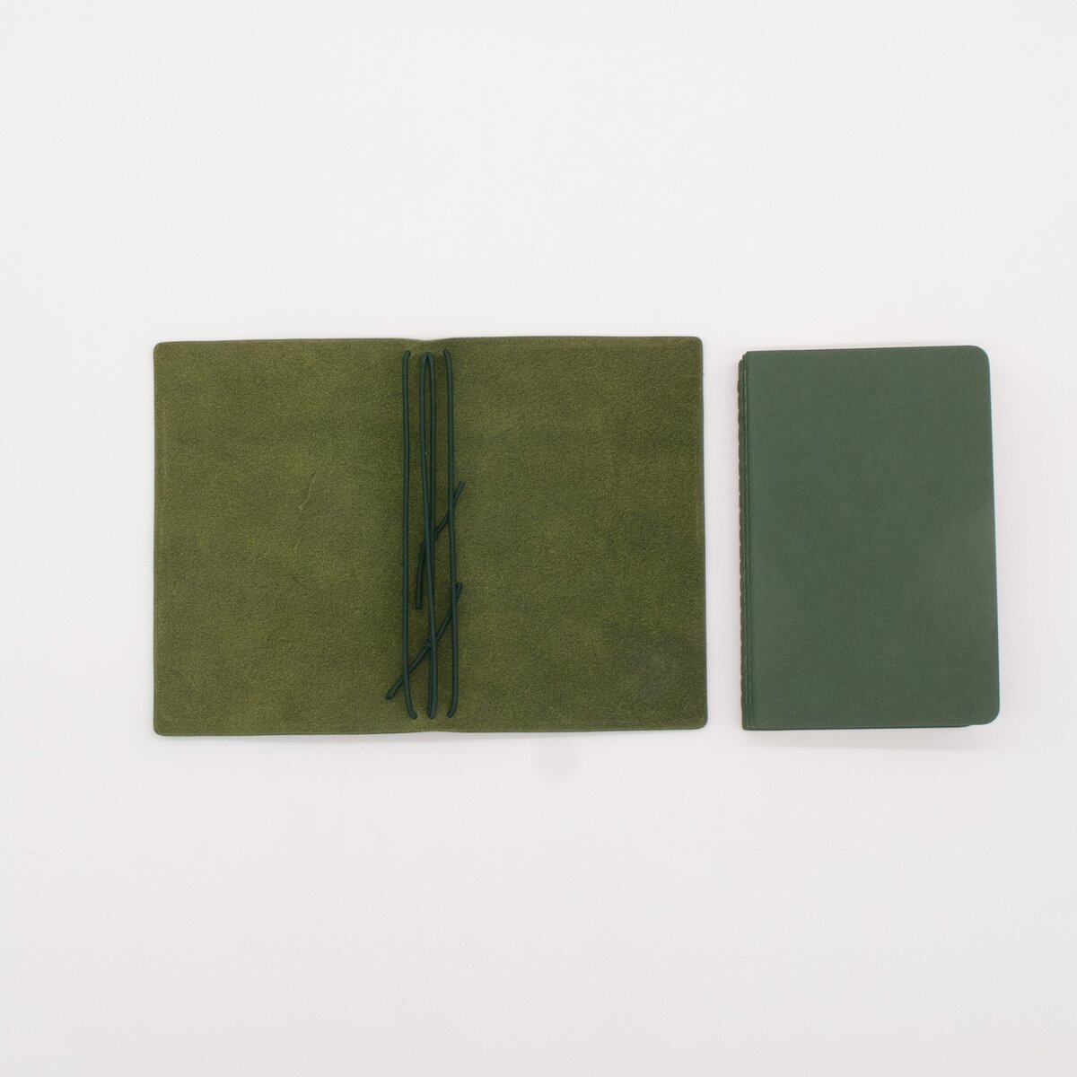 Pocket-Size Leather Traveler Notebook Cover (Include 3 Notebooks) – Fits 3.5" x 5.5" Midori-Style Refills 12 Pocket-Size Leather Traveler Notebook Cover (Include 3 Notebooks) – Fits 3.5" x 5.5" Midori-Style Refills - Image 12