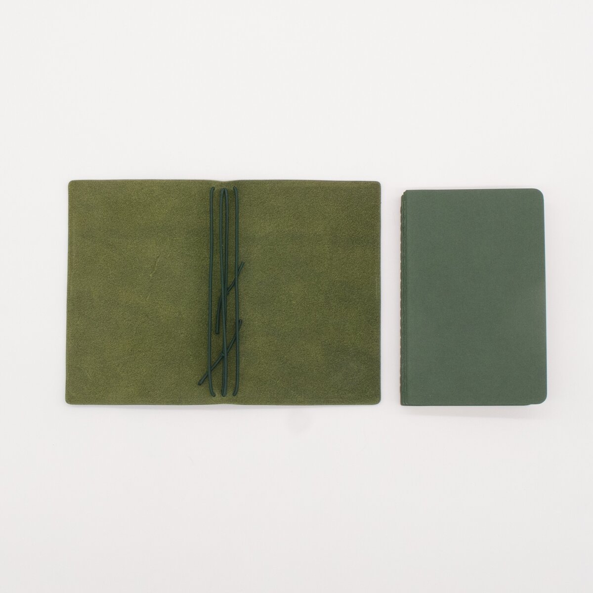 Pocket-Size Leather Traveler Notebook Cover (Include 3 Notebooks) – Fits 3.5" x 5.5" Midori-Style Refills 11 Pocket-Size Leather Traveler Notebook Cover (Include 3 Notebooks) – Fits 3.5" x 5.5" Midori-Style Refills - Image 11