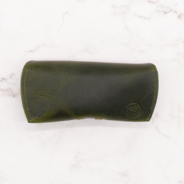 Leather Sunglass Case with Snap Closure - Image 14