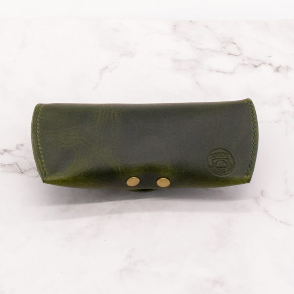 Leather Sunglass Case with Snap Closure - Image 15