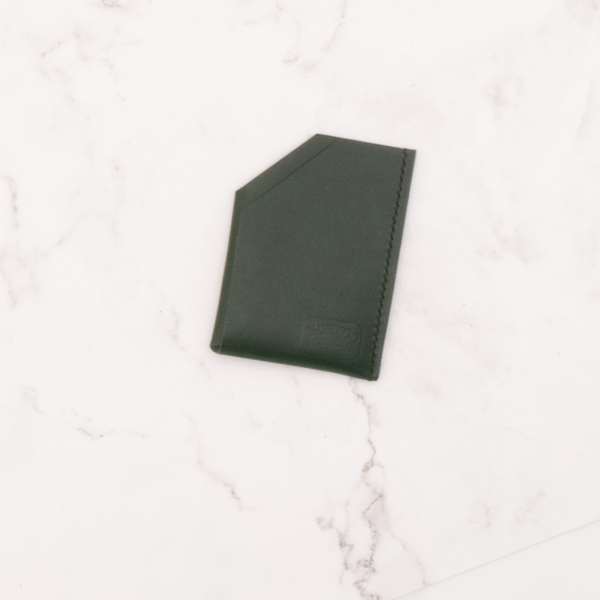 Leather Minimalist Card Case Wallet - Two Pocket (Sample Sale) - Image 5