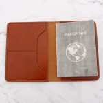 Leather Passport Cover (Sample Sale)