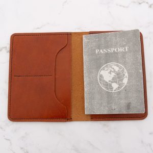 Leather Passport Cover (Sample Sale)
