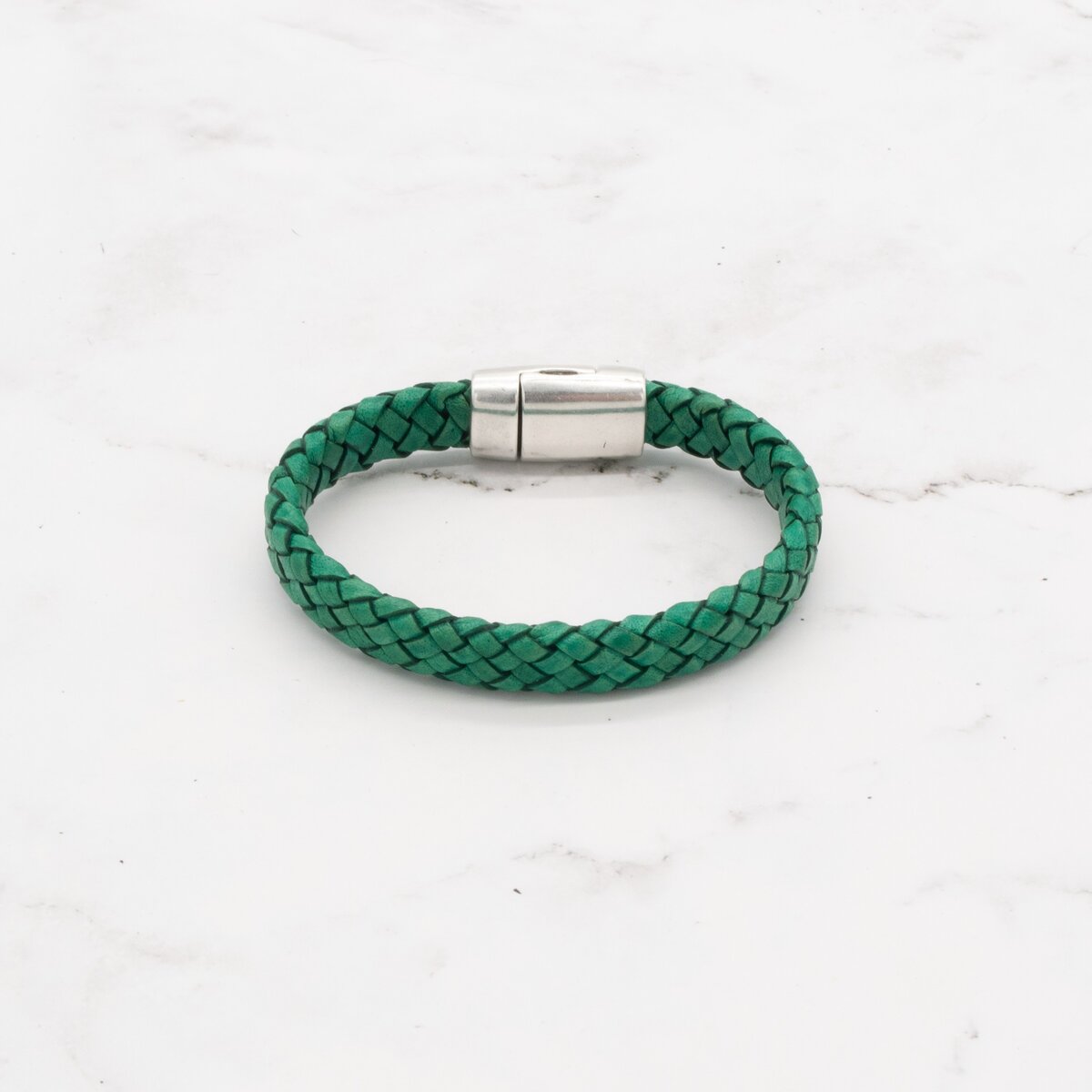 Leather Braided Bracelet with Magnetic Clasp (Choose from 3 Colors) 12 Leather Braided Bracelet with Magnetic Clasp (Choose from 3 Colors) - Image 12