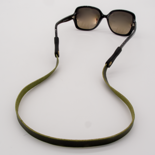 Leather Eyeglass Sunglass Retainer Strap with Flexible Silicone Sleeve - Image 16