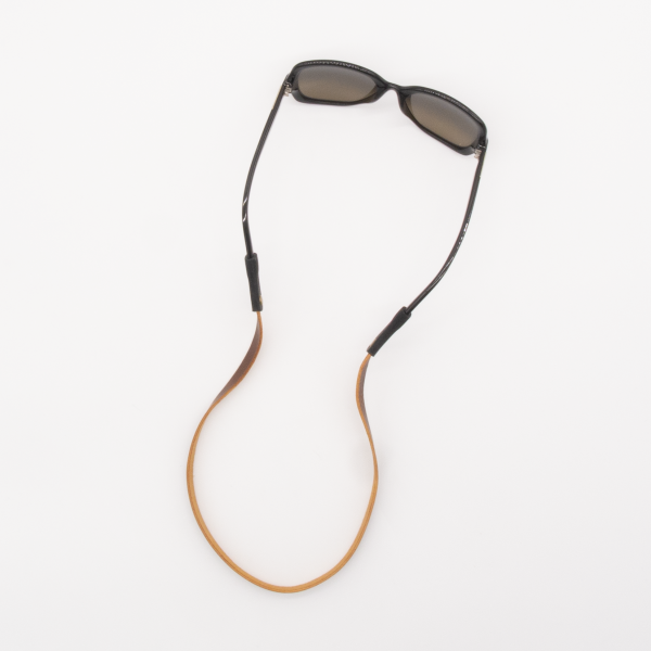 Leather Eyeglass Sunglass Retainer Strap with Flexible Silicone Sleeve - Image 13