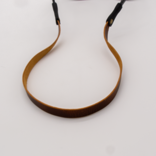 Leather Eyeglass Sunglass Retainer Strap with Flexible Silicone Sleeve - Image 11