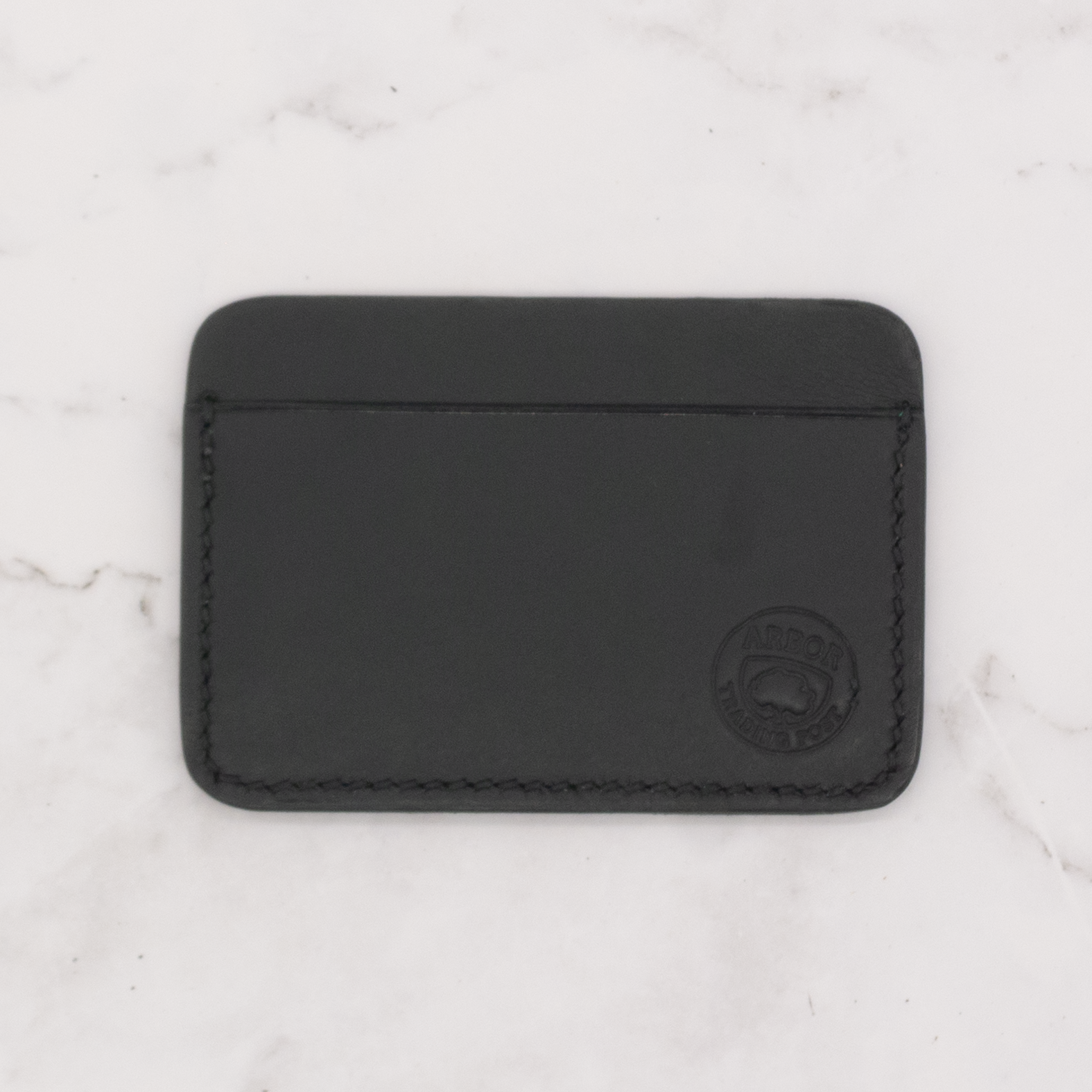 The Cedar Ridge Leather Three-Pocket Card Holder 3 The Cedar Ridge Leather Three-Pocket Card Holder - Image 3