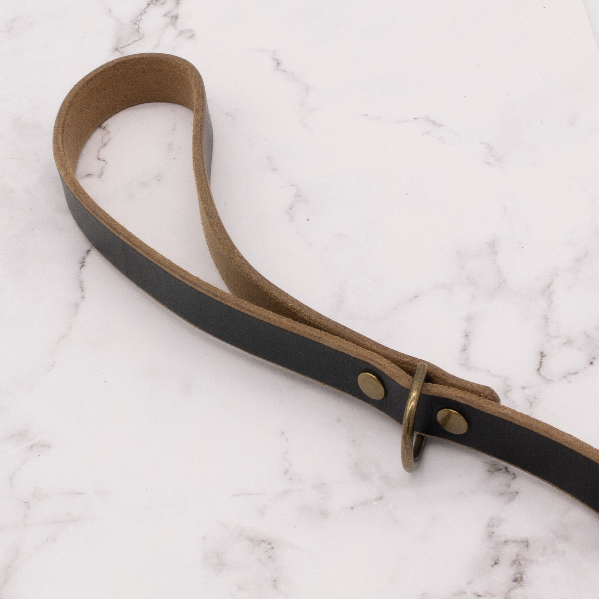 The Pathfinder Leather Dog Leash - Black 3 The Pathfinder Leather Dog Leash - Black - Image 3