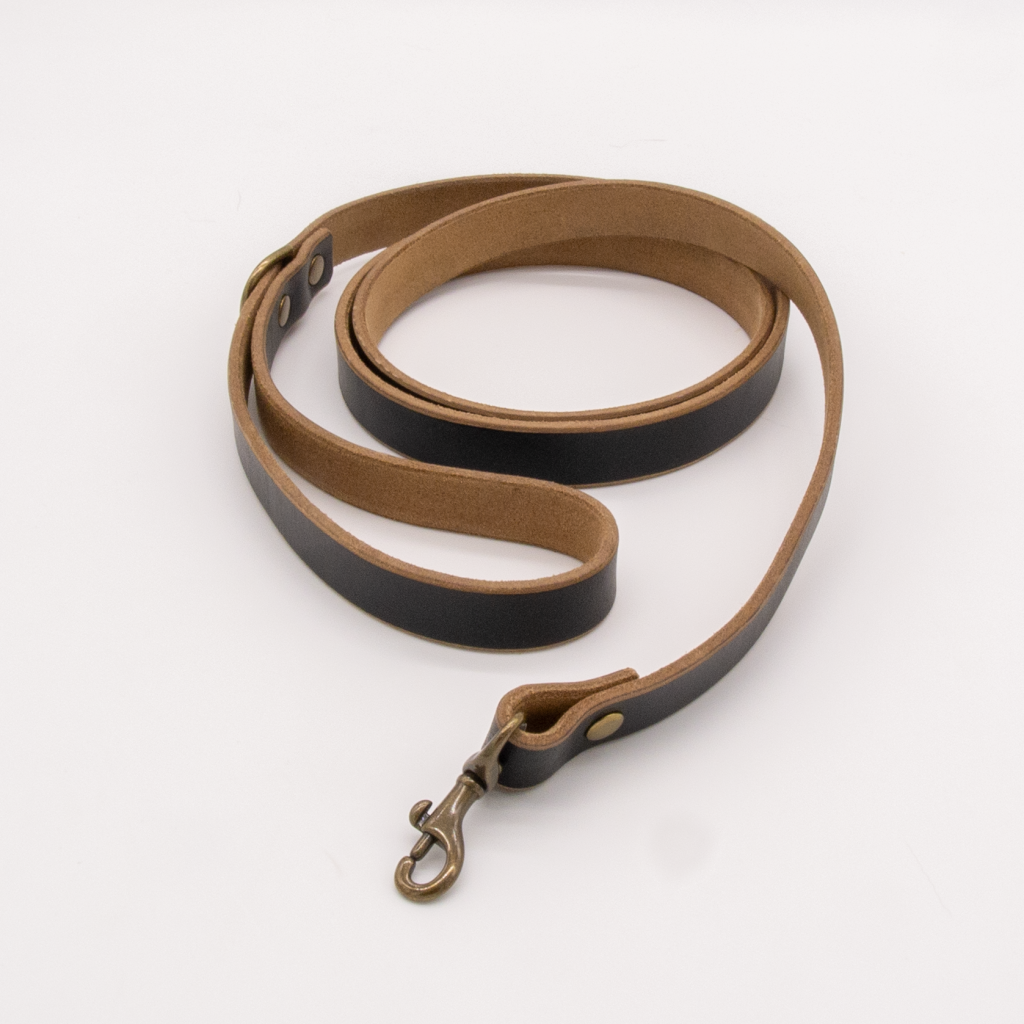handmade leather dog leash