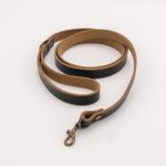 The Pathfinder Leather Dog Leash - Black