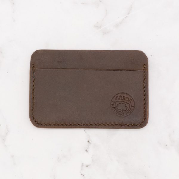 The Cedar Ridge Leather Three-Pocket Card Holder