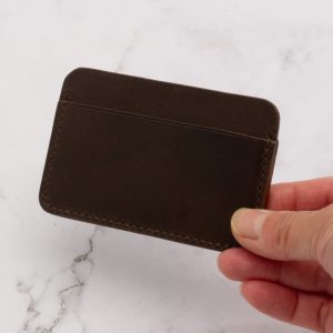 The Cedar Ridge Leather Three-Pocket Card Holder - Image 7