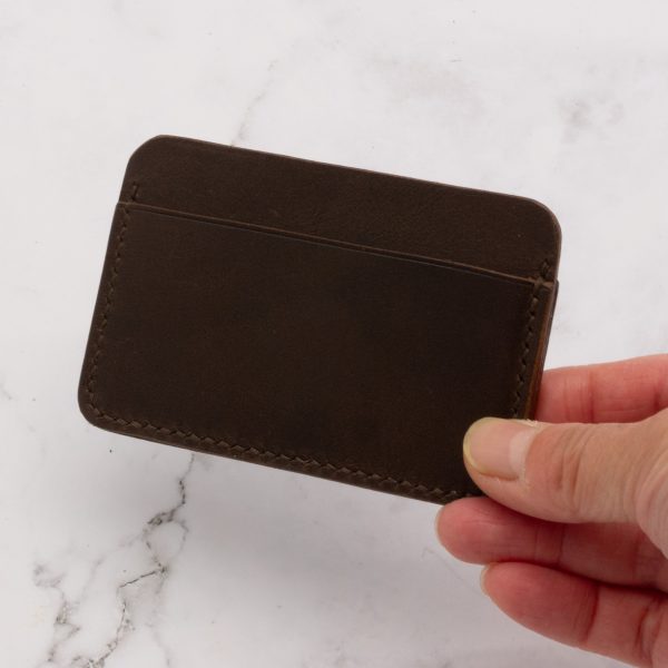 The Cedar Ridge Leather Three-Pocket Card Holder