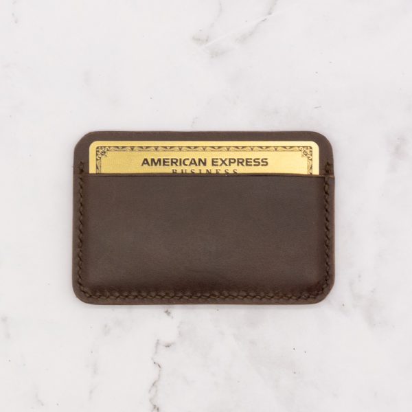 The Cedar Ridge Leather Three-Pocket Card Holder