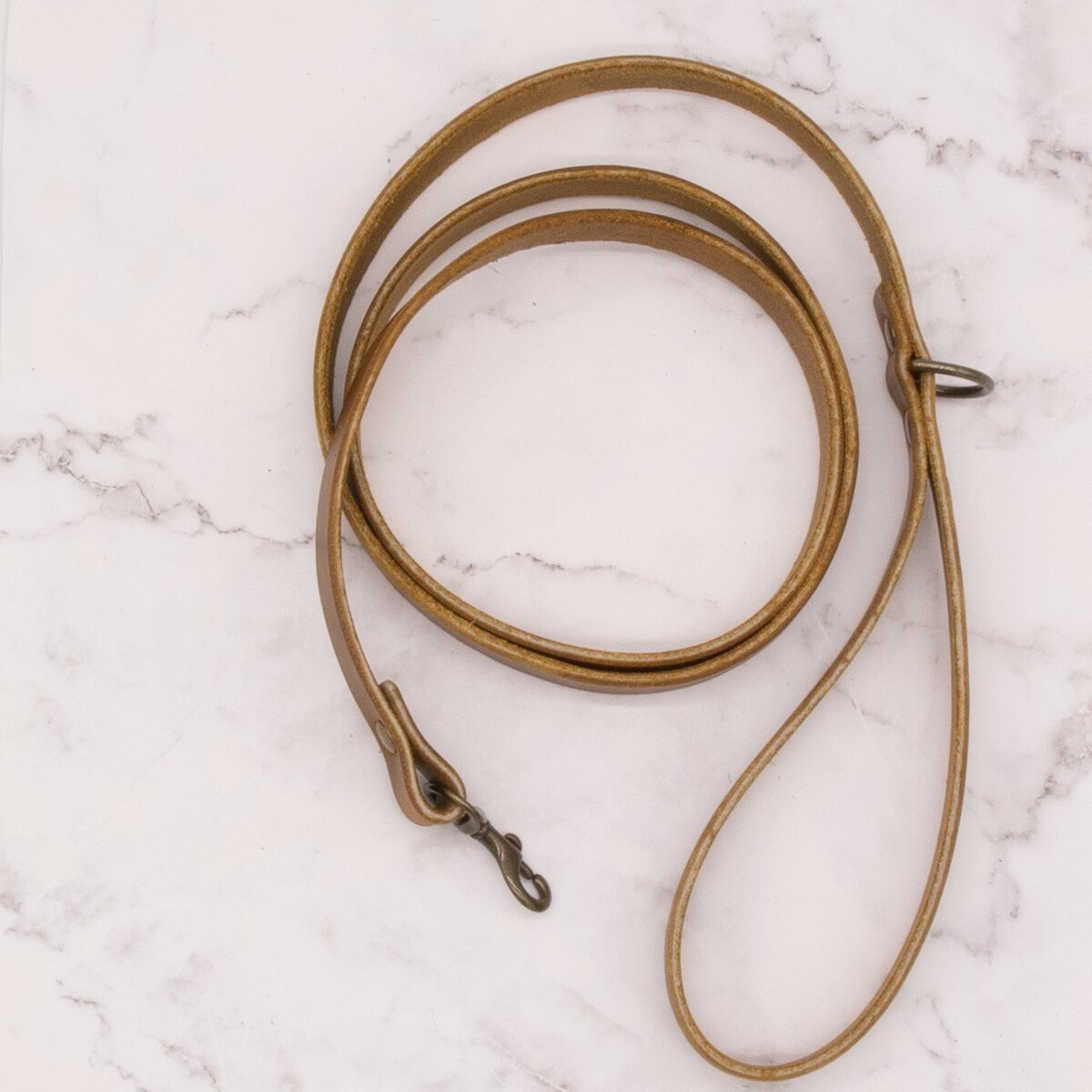 The Pathfinder Leather Dog Leash with Brass Snap 8 The Pathfinder Leather Dog Leash with Brass Snap - Image 8