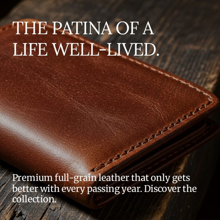 heirloom quality leather patina