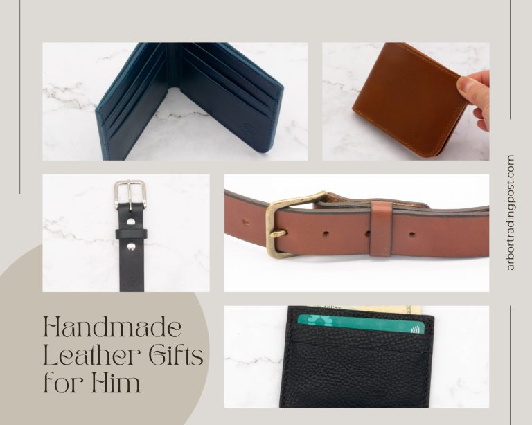 gifts for men handmade leather