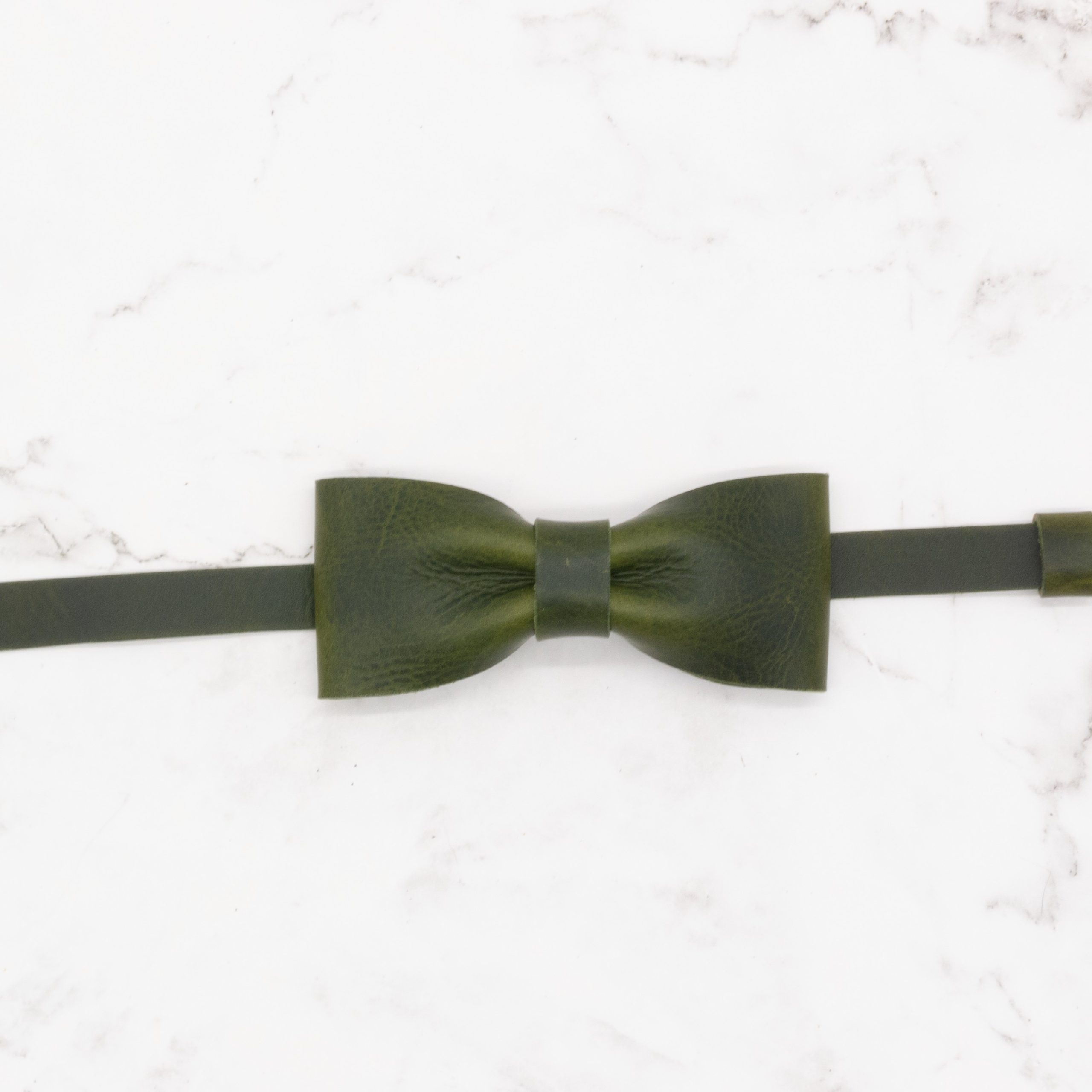 Leather Bowtie with Adjustable Neck Band - Choose from 3 Colors 9 Leather Bowtie with Adjustable Neck Band - Choose from 3 Colors - Image 9