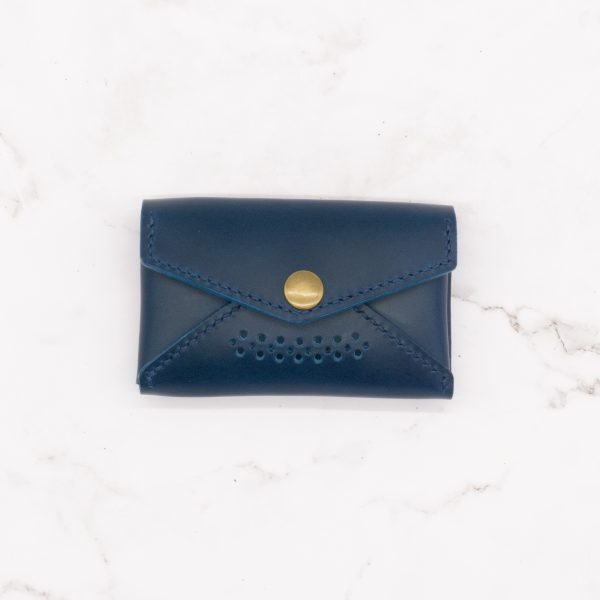 Envelop Style Business Card Case with Snap Closure