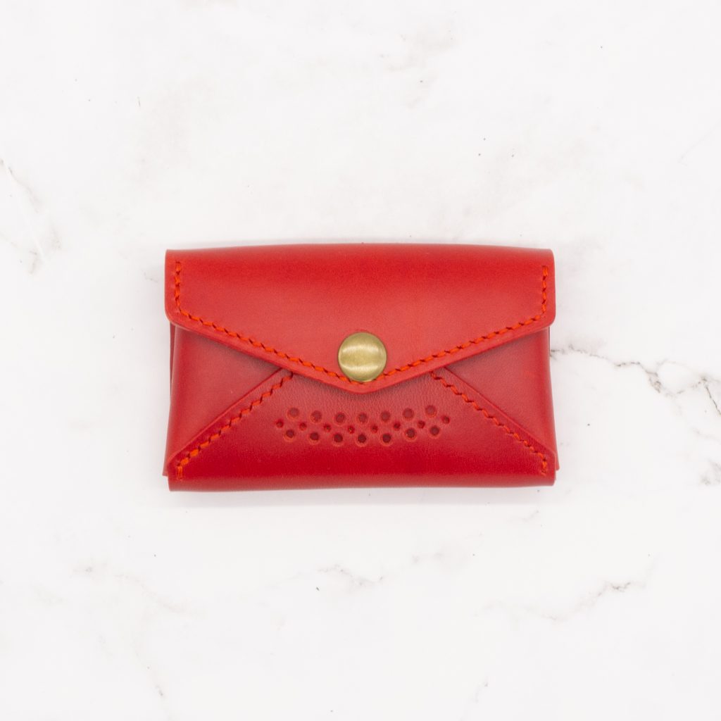 Father's Day Leather Gift Guide: Gifts He'll Actually Use Every Day 141 Envelop Style Business Card Case with Snap Closure