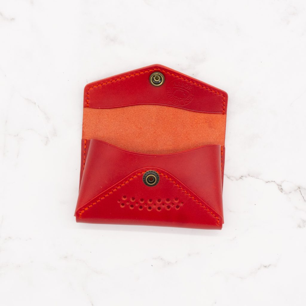Father's Day Leather Gift Guide: Gifts He'll Actually Use Every Day 142 Envelop Style Business Card Case with Snap Closure