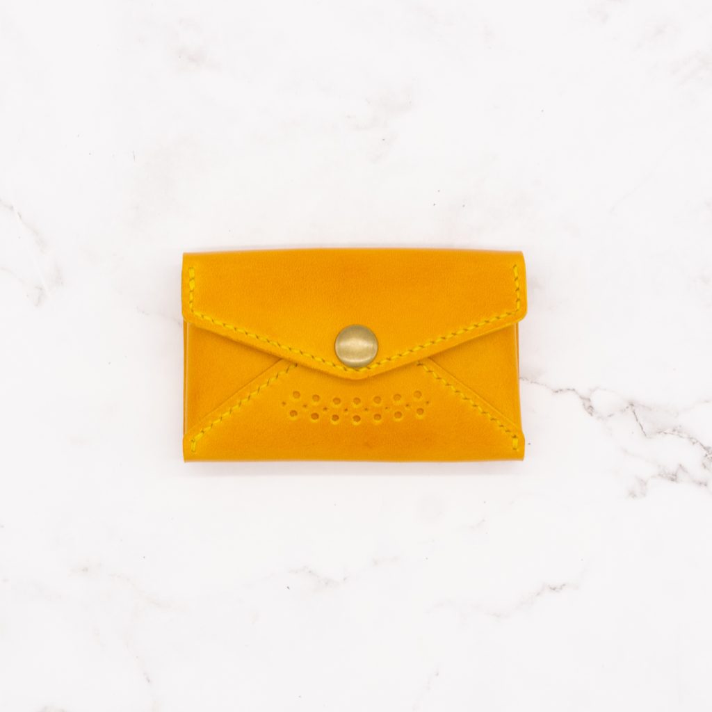 Father's Day Leather Gift Guide: Gifts He'll Actually Use Every Day 143 Envelop Style Business Card Case with Snap Closure