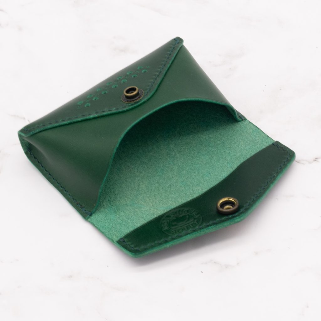 Father's Day Leather Gift Guide: Gifts He'll Actually Use Every Day 137 Envelop Style Business Card Case with Snap Closure