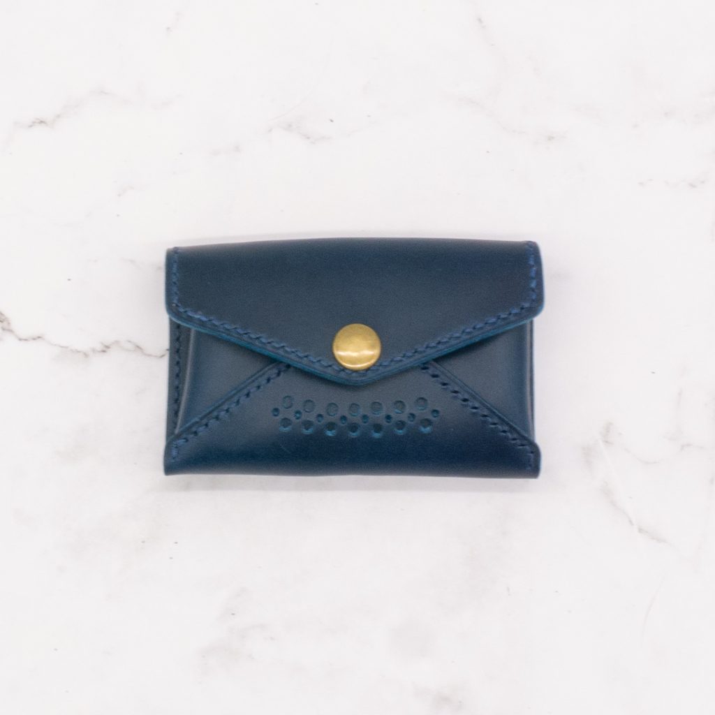 Father's Day Leather Gift Guide: Gifts He'll Actually Use Every Day 133 Envelop Style Business Card Case with Snap Closure