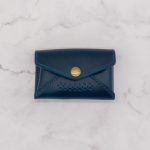 Envelop Style Business Card Case with Snap Closure