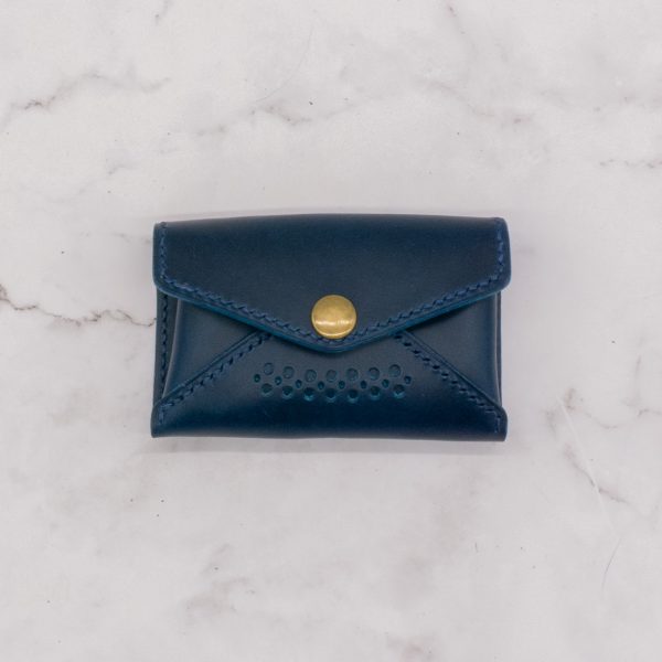 Envelop Style Business Card Case with Snap Closure
