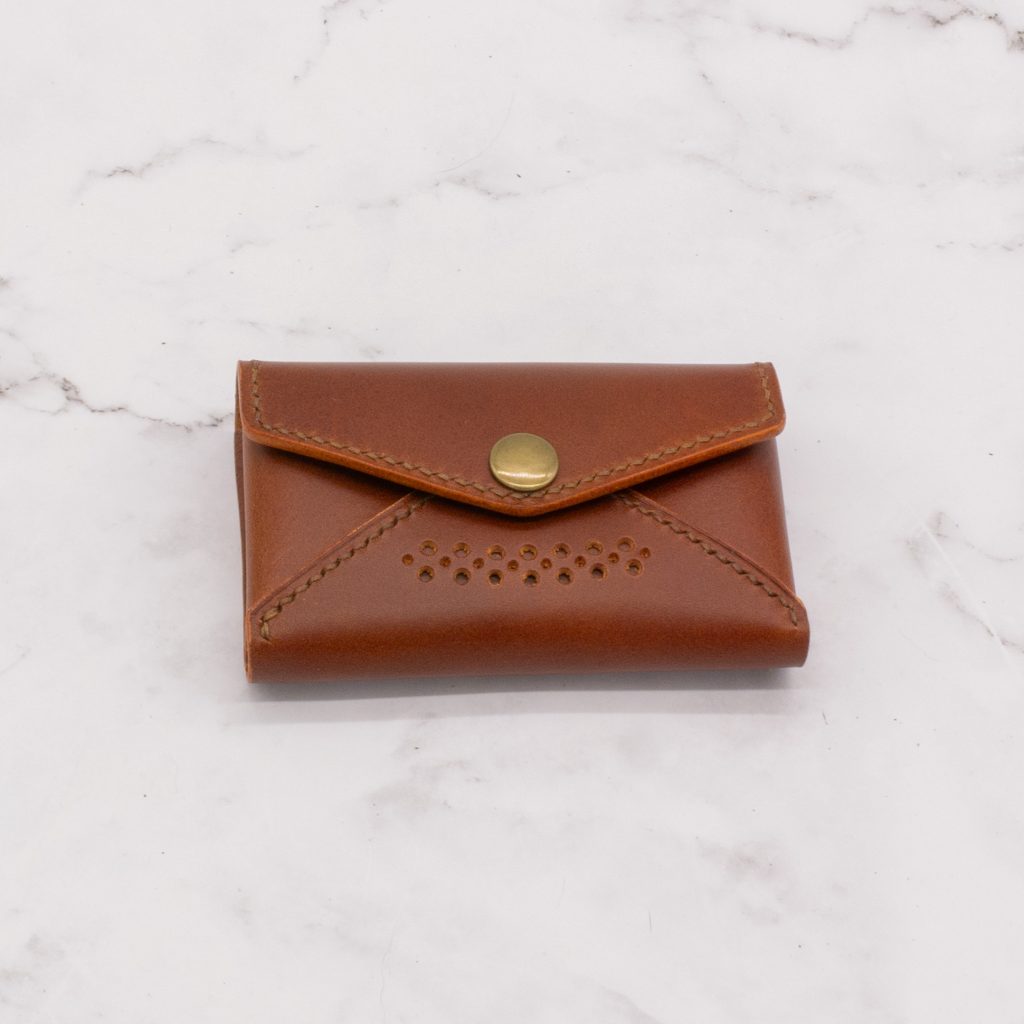 Father's Day Leather Gift Guide: Gifts He'll Actually Use Every Day 145 Envelop Style Business Card Case with Snap Closure