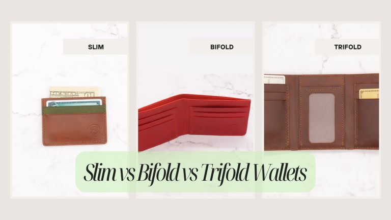 slim wallet vs bifold vs trifold