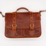 leather messenger bag for commuting