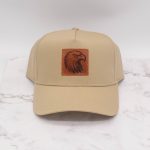 Leather Patch Ball Cap - Eagle